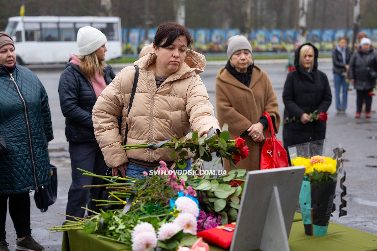 Світловодськ попрощався із загиблим захисником України Русланом Сорокою