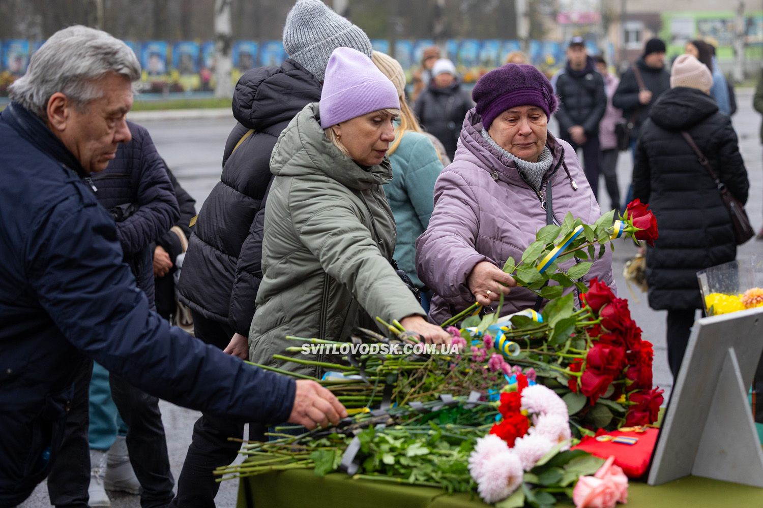 Світловодськ попрощався із загиблим захисником України Русланом Сорокою