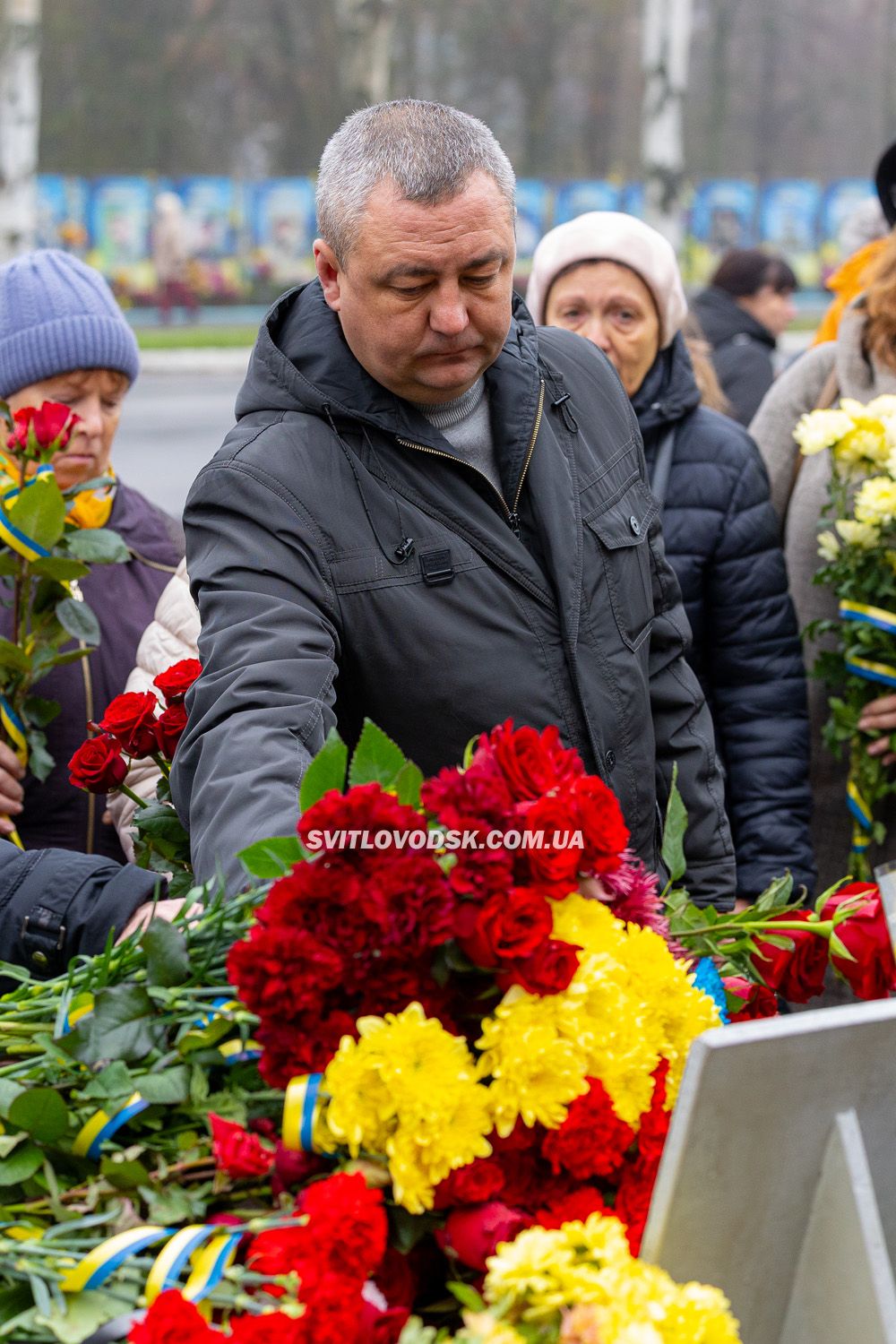 Світловодськ попрощався із загиблим захисником України Русланом Сорокою