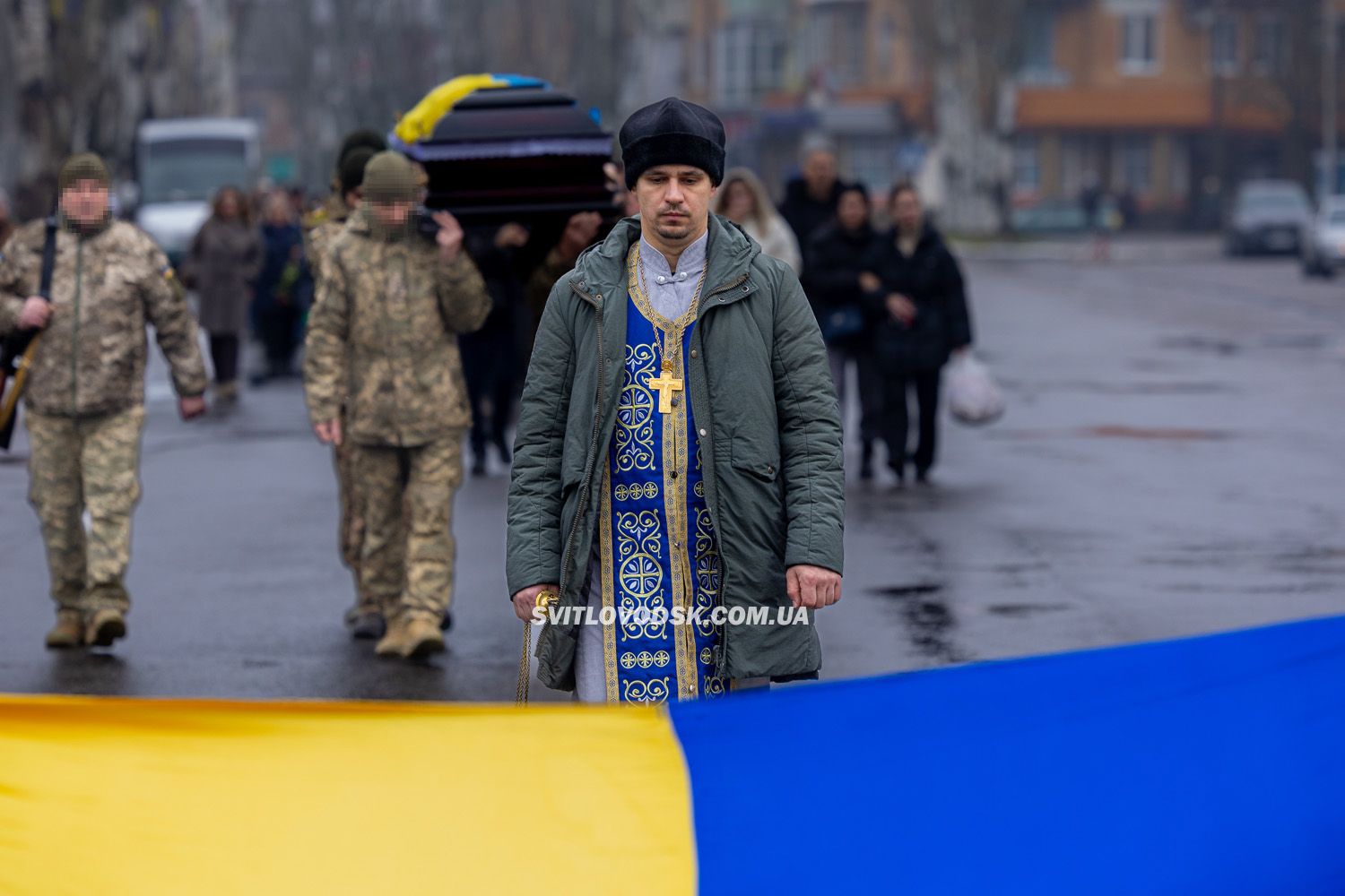 Світловодськ попрощався із загиблим захисником України Русланом Сорокою