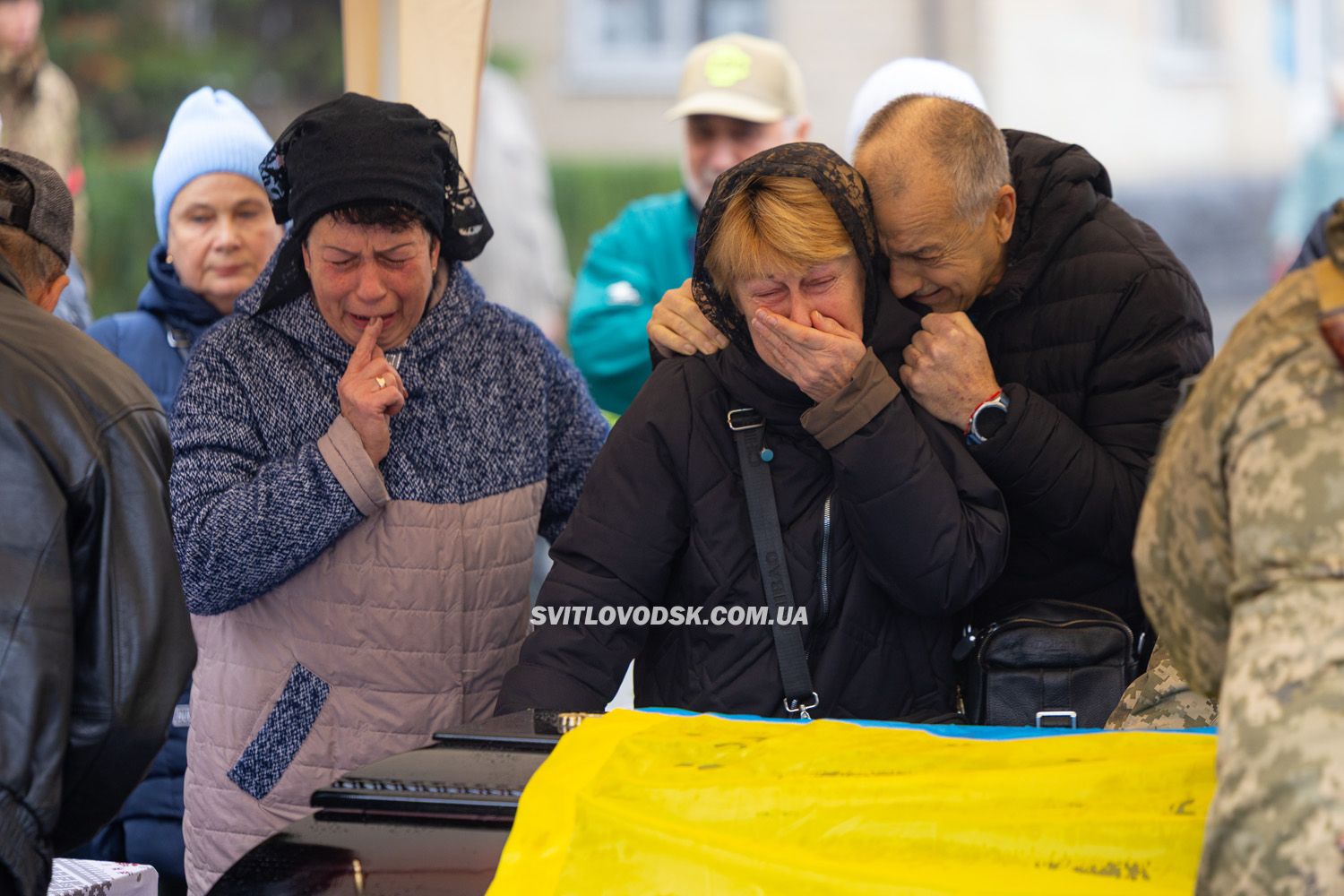 Світловодськ попрощався із загиблим захисником України Русланом Сорокою