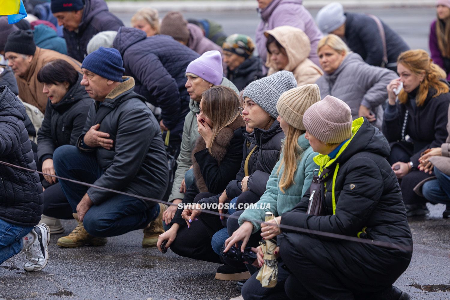 Світловодськ попрощався із загиблим захисником України Русланом Сорокою