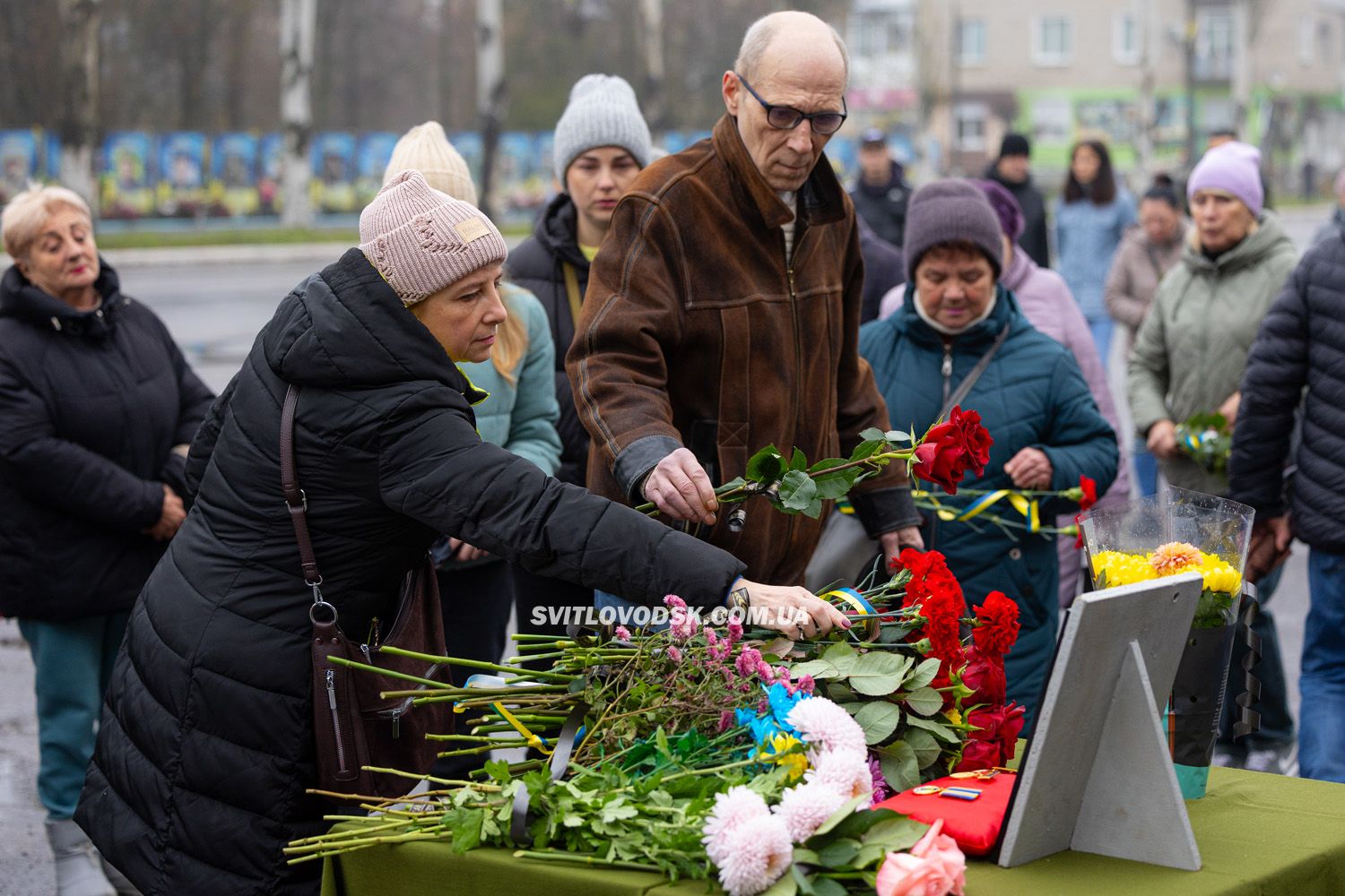 Світловодськ попрощався із загиблим захисником України Русланом Сорокою