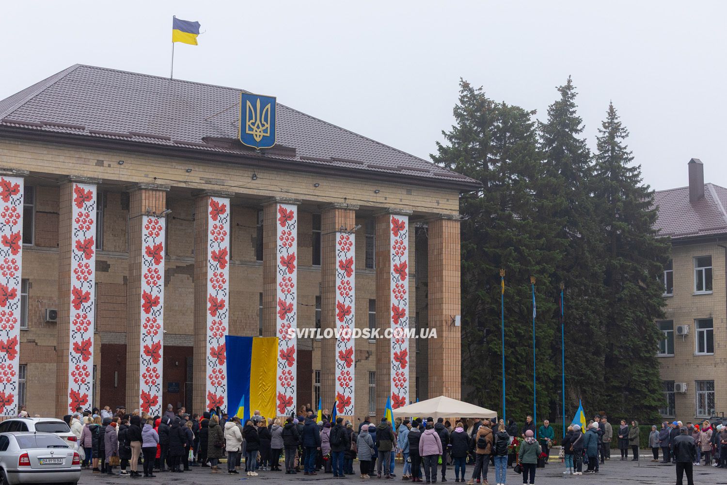 Світловодськ попрощався із загиблим захисником України Русланом Сорокою