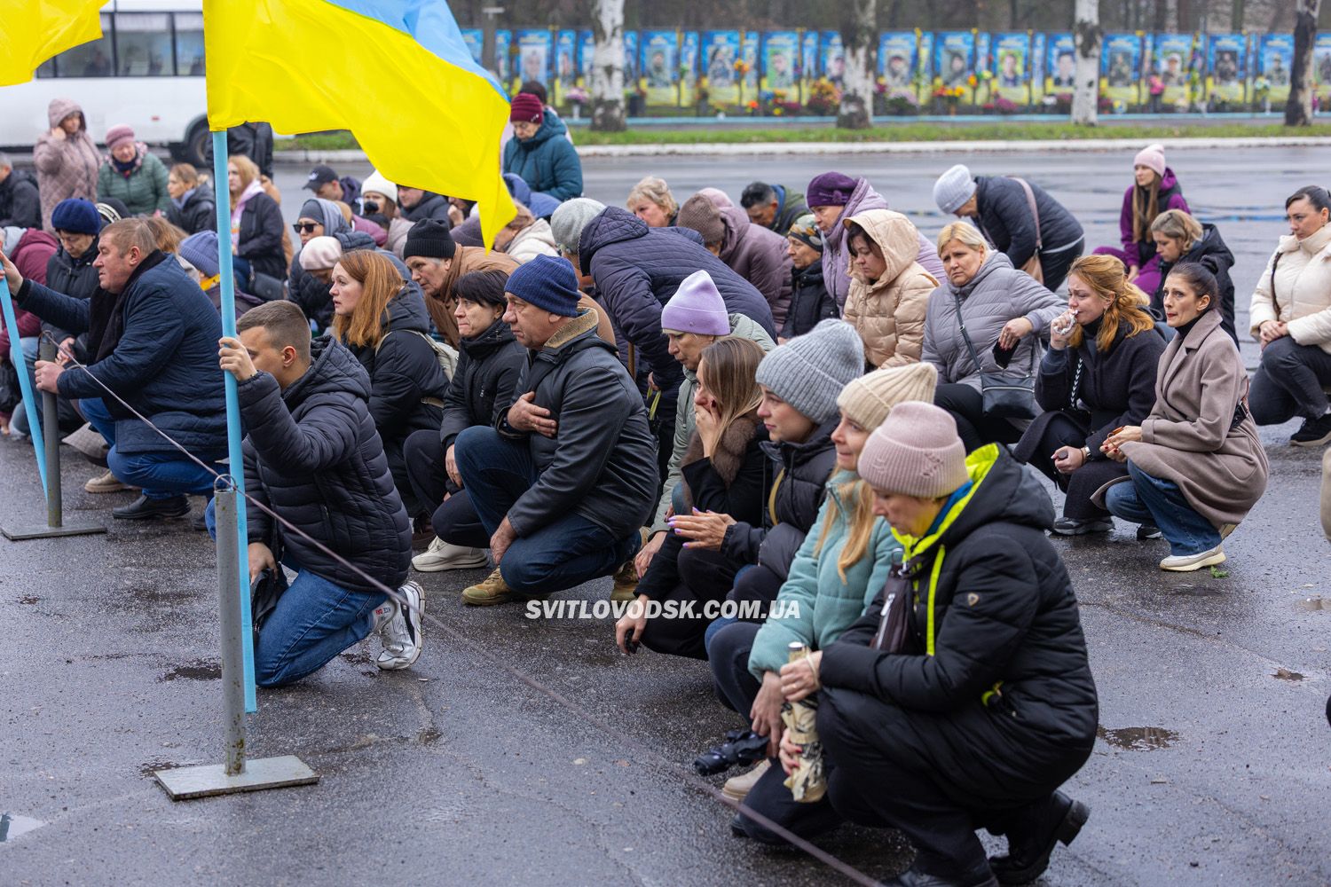 Світловодськ попрощався із загиблим захисником України Русланом Сорокою