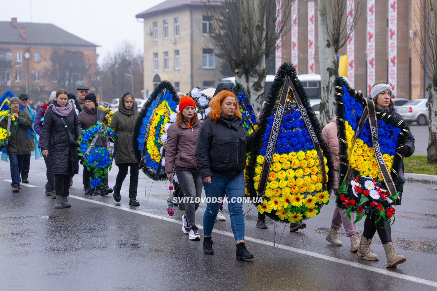 Світловодськ попрощався із загиблим захисником України Русланом Сорокою