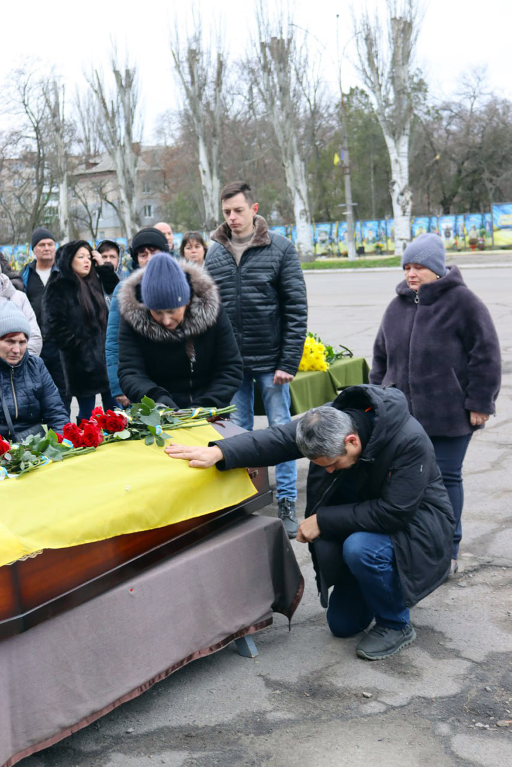 Світловодськ попрощався із полеглим захисником Юрієм Хлівним