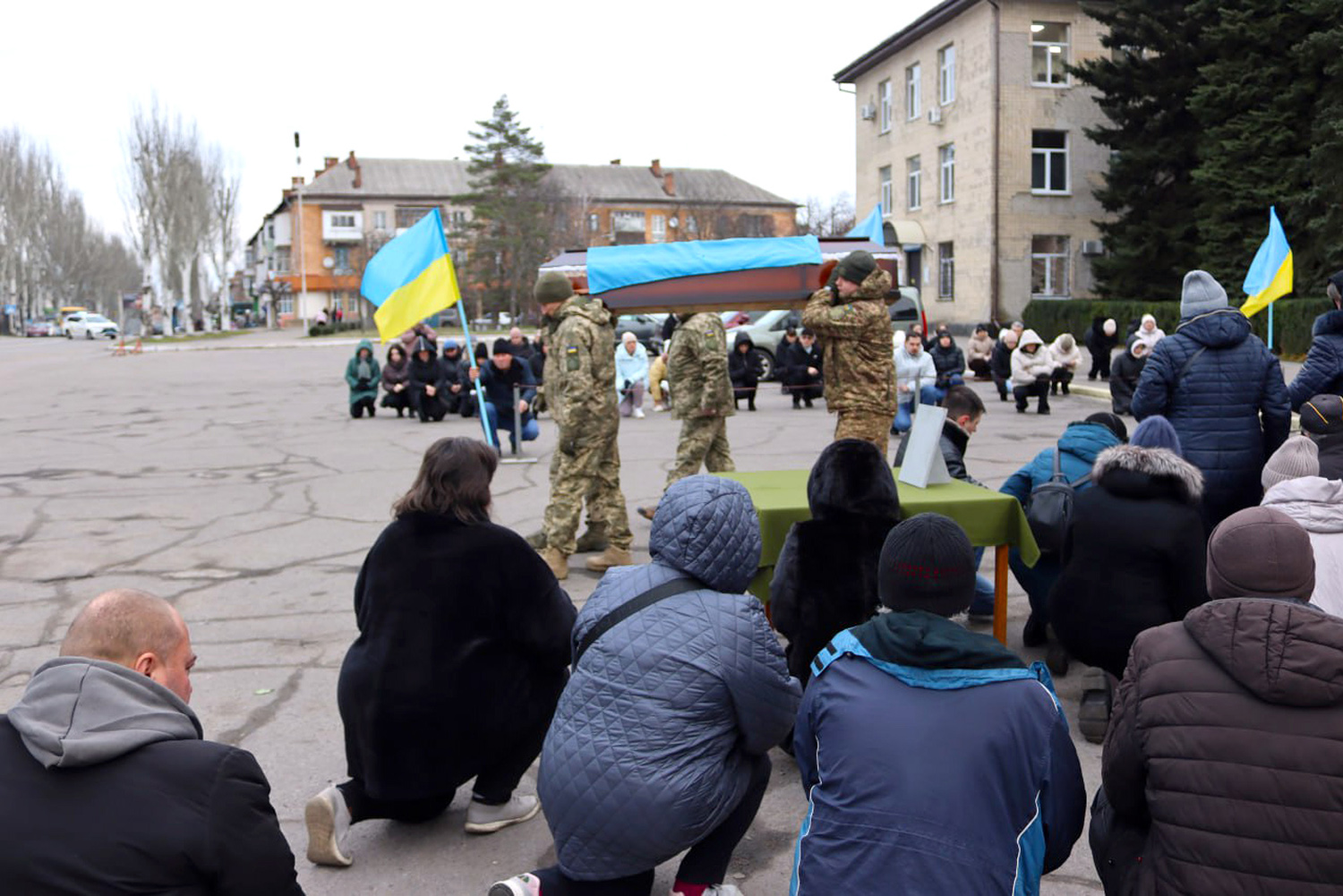 Світловодськ попрощався із полеглим захисником Юрієм Хлівним