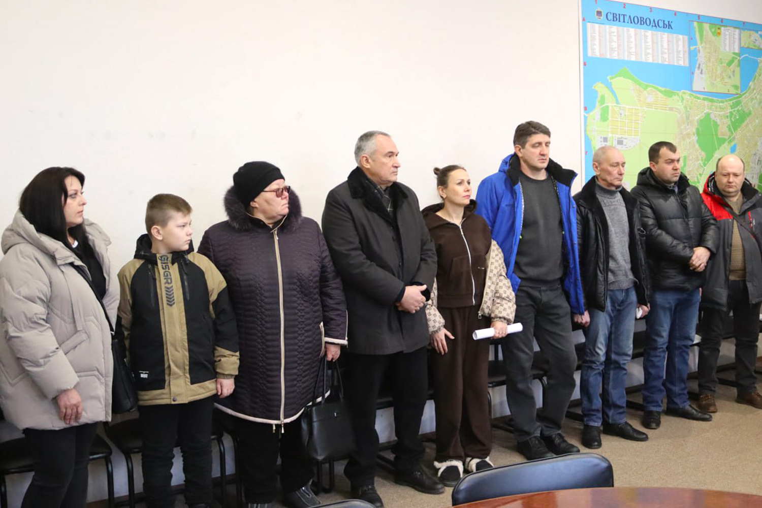 Родинам полеглих воїнів зі Світловодська передали ордени «За мужність» (посмертно)