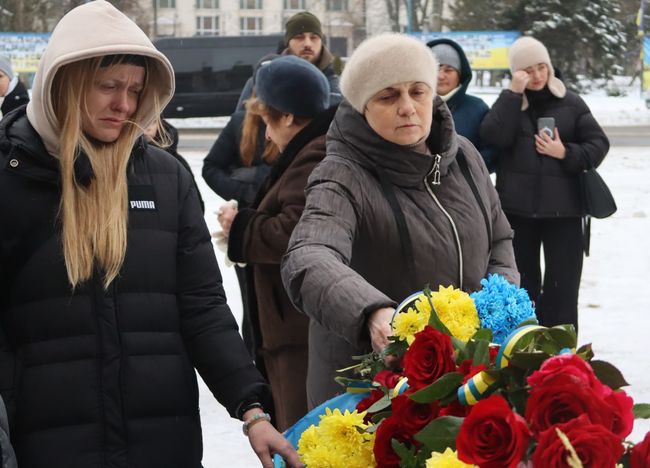 Світловодськ попрощався з Денисом Хижняком Світловодськ попрощався з Денисом Хижняком