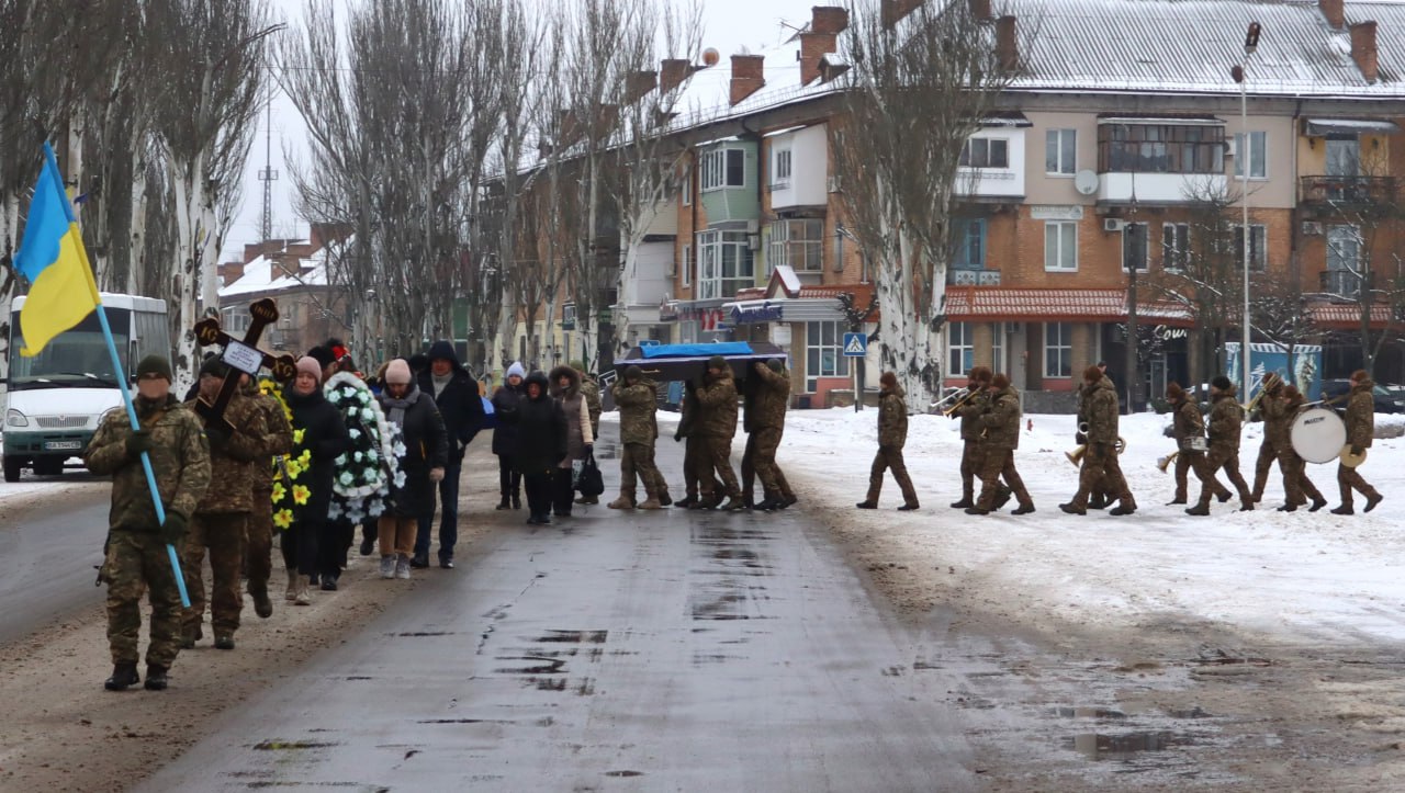 Світловодськ попрощався з Денисом Хижняком Світловодськ попрощався з Денисом Хижняком