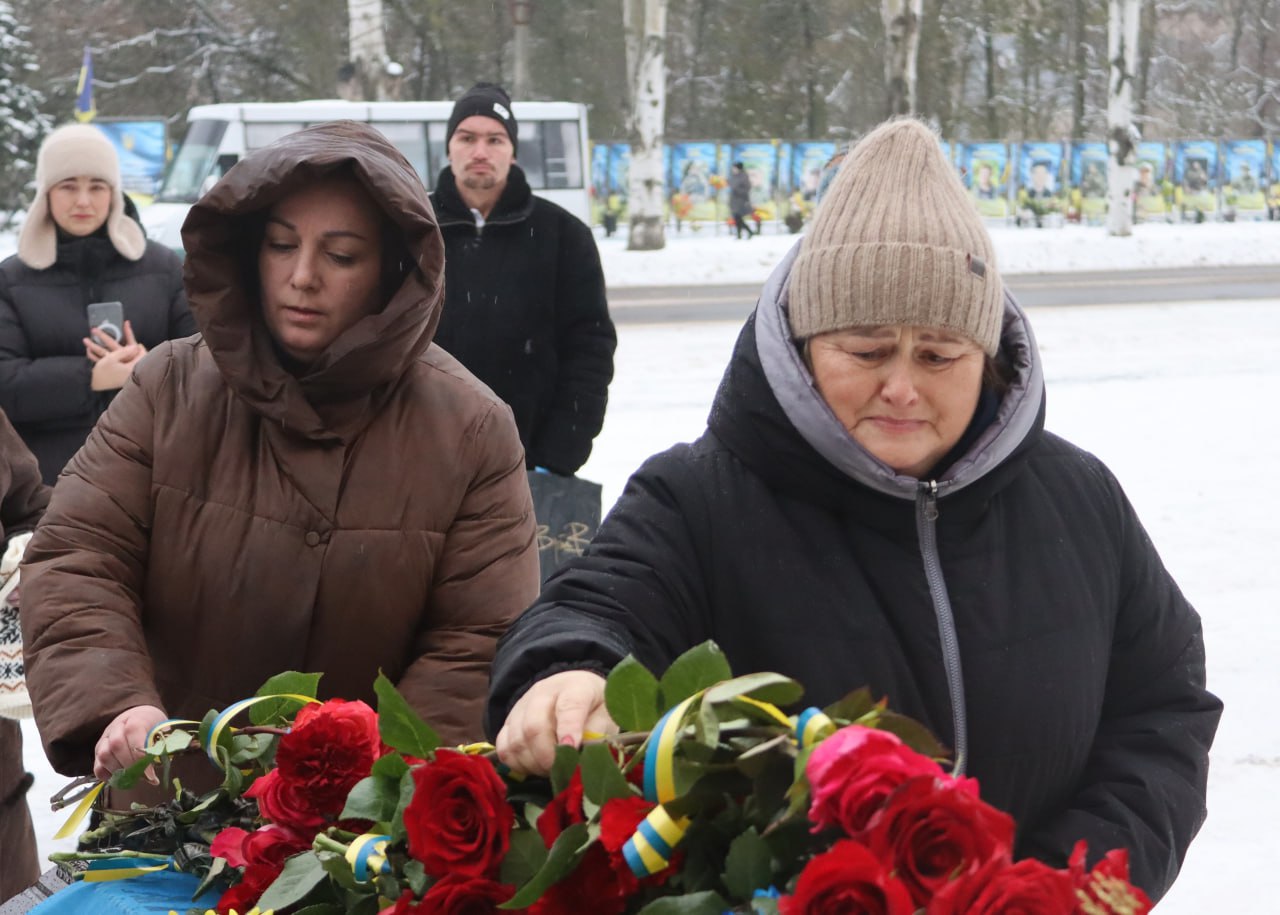 Світловодськ попрощався з Денисом Хижняком Світловодськ попрощався з Денисом Хижняком