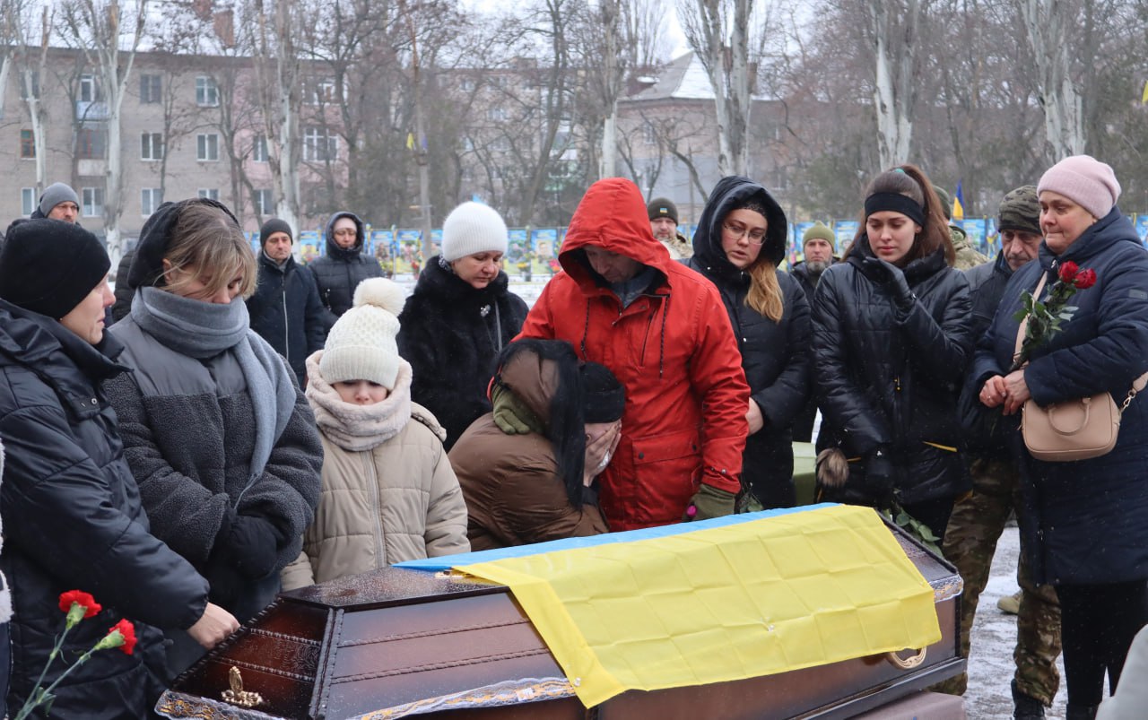 Світловодськ попрощався із загиблим захисником України Олександром Бєлих