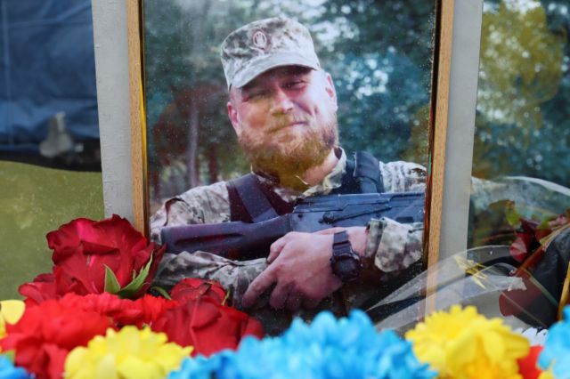 Світловодськ попрощався із загиблим захисником України Олександром Бєлих