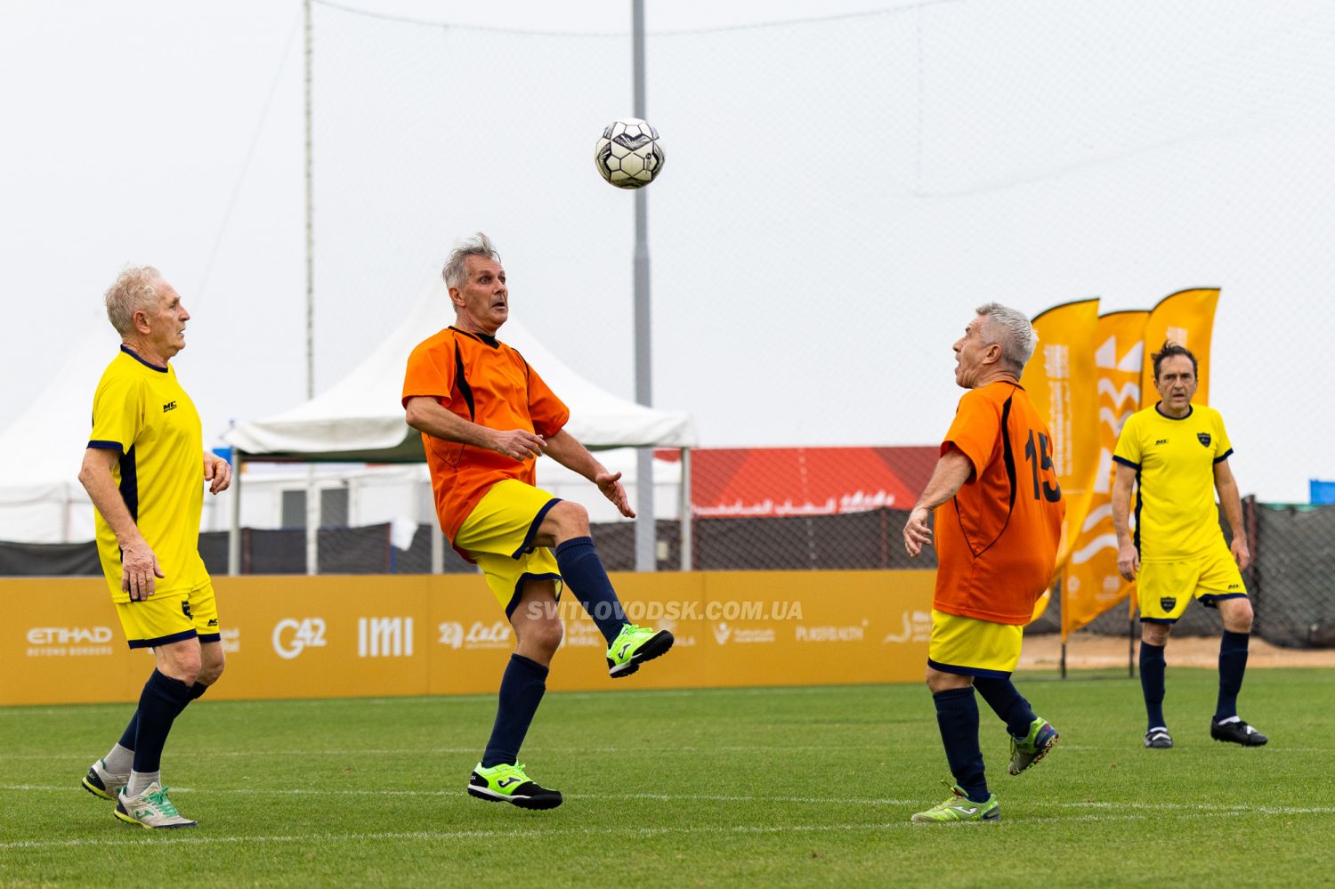 Збірна України 65+ стала чемпіоном футбольного турніру Open Masters Games 2026 в Абу-Дабі