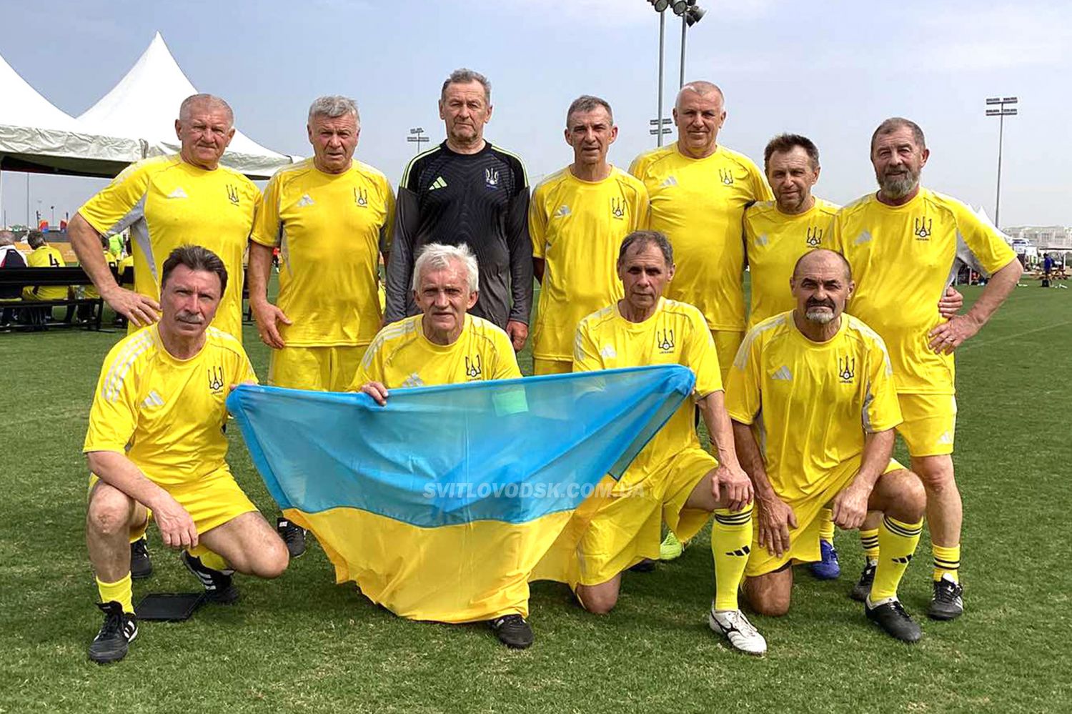 Збірна України 65+ стала чемпіоном футбольного турніру Open Masters Games 2026 в Абу-Дабі