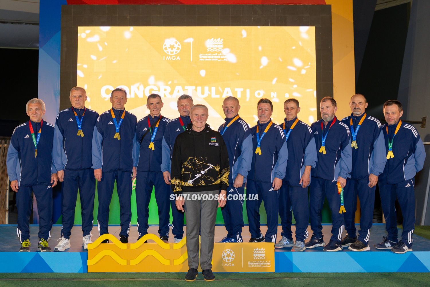 Збірна України 65+ стала чемпіоном футбольного турніру Open Masters Games 2026 в Абу-Дабі