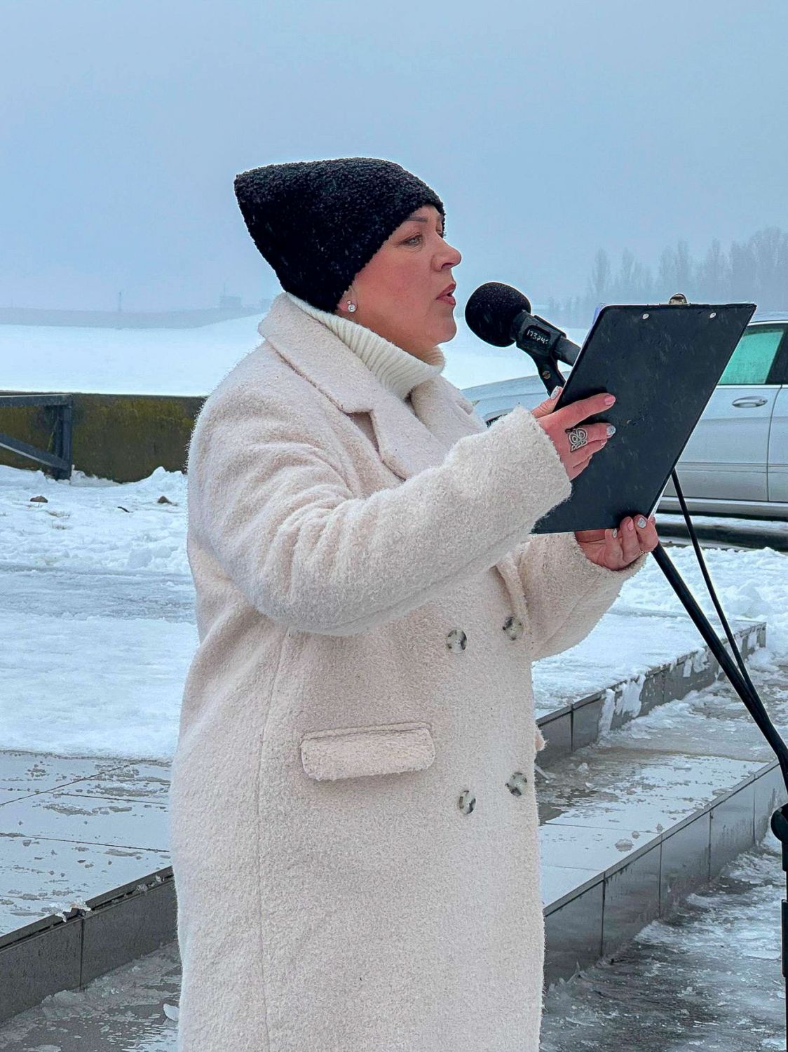 У Світловодську вшанували пам'ять загиблих у четверті роковини повномасштабного вторгнення