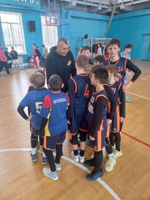 Юні баскетболісти Світловодська — серед лідерів обласної першості