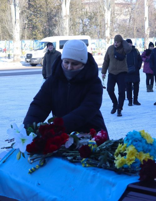 Світловодськ провів в останню дорогу полеглого захисника України Сергія Капітана