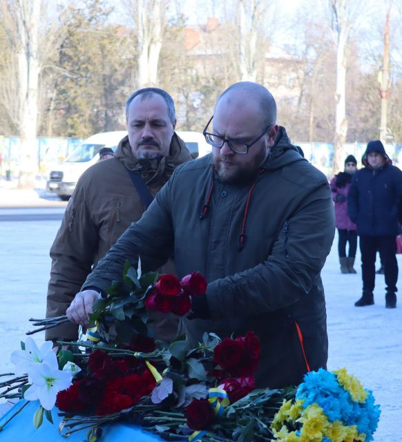 Світловодськ провів в останню дорогу полеглого захисника України Сергія Капітана