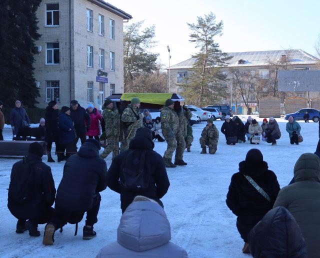 Світловодськ провів в останню дорогу полеглого захисника України Сергія Капітана