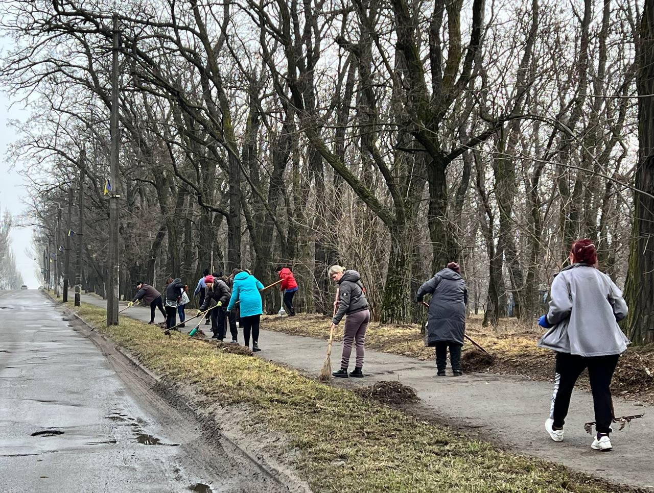 У Світловодську відбулася перша весняна загальноміська толока
