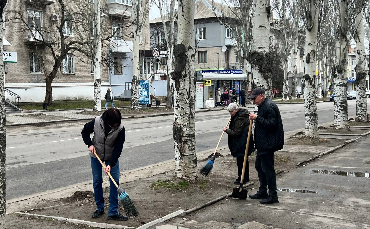 У Світловодську відбулася перша весняна загальноміська толока