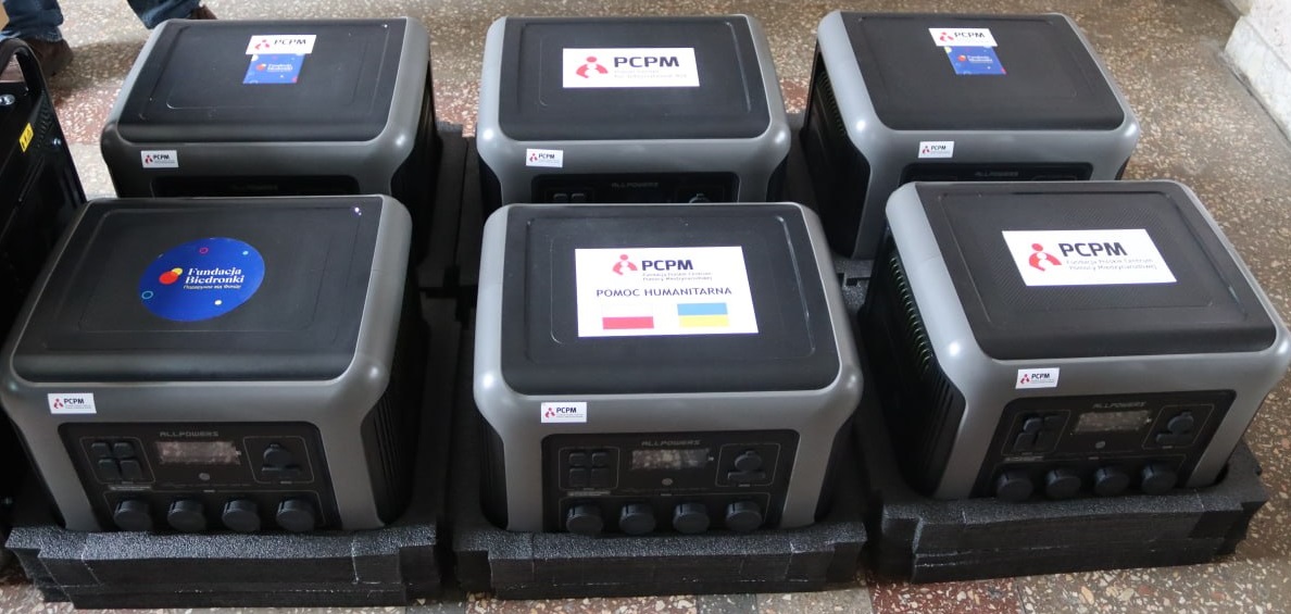 Світловодська громада отримала зарядні станції та генератор від міжнародних партнерів