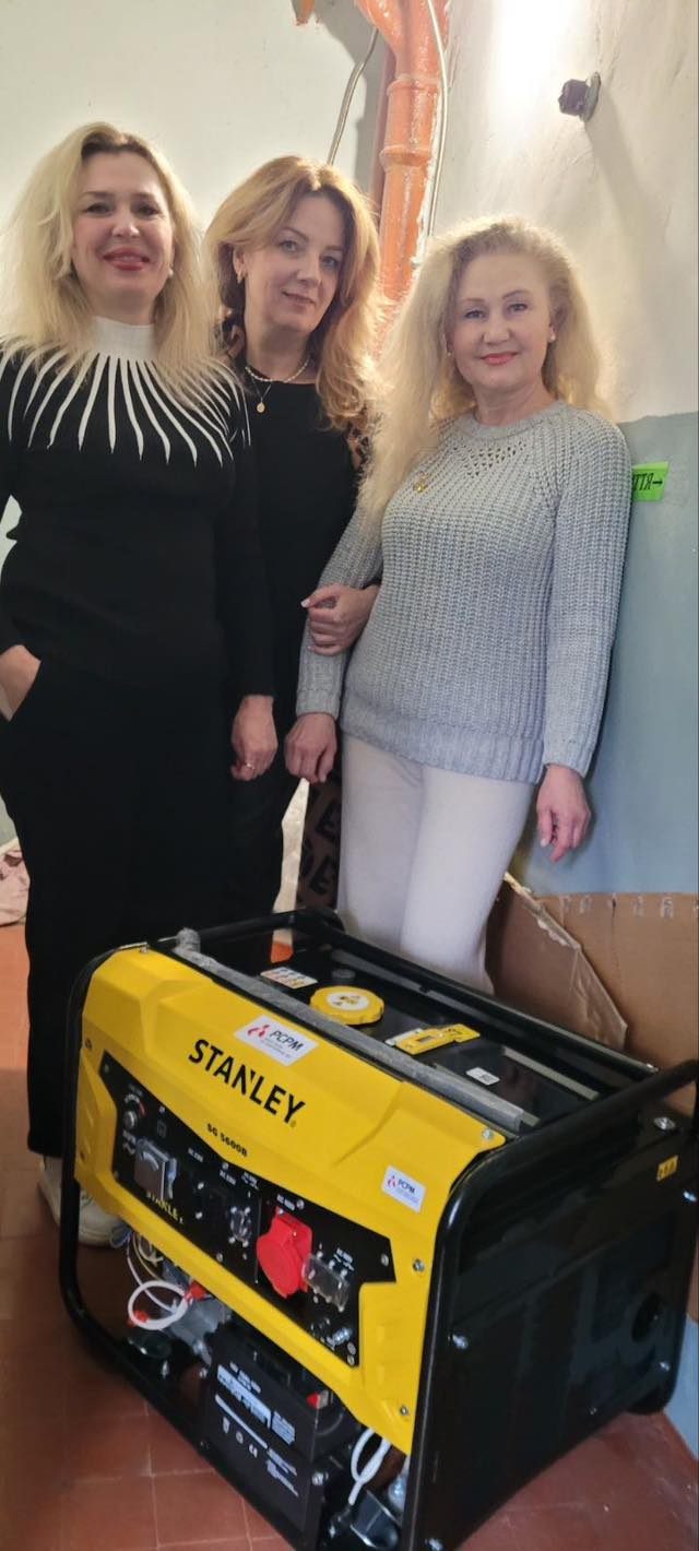 Світловодська громада отримала зарядні станції та генератор від міжнародних партнерів