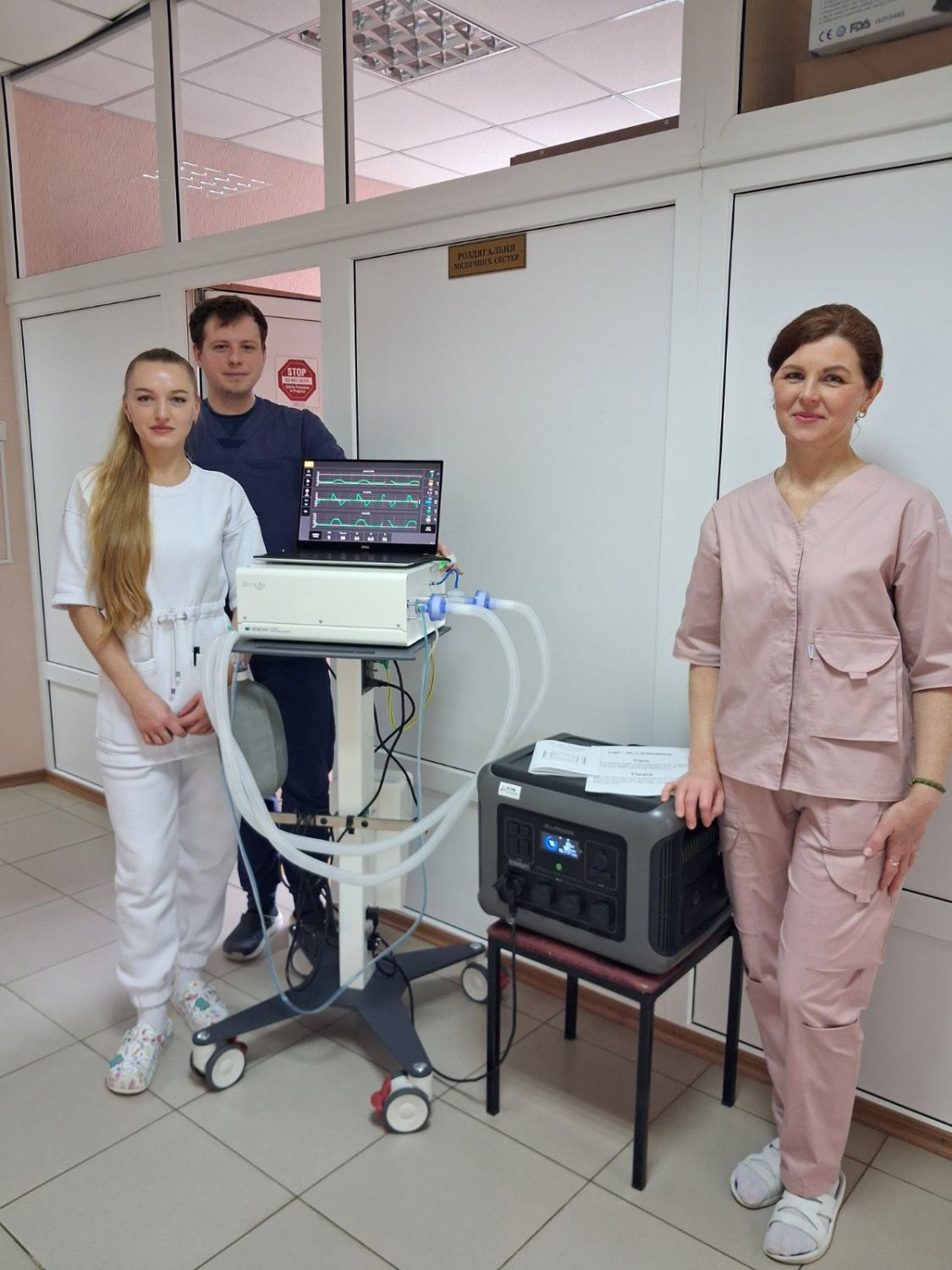 Світловодська громада отримала зарядні станції та генератор від міжнародних партнерів