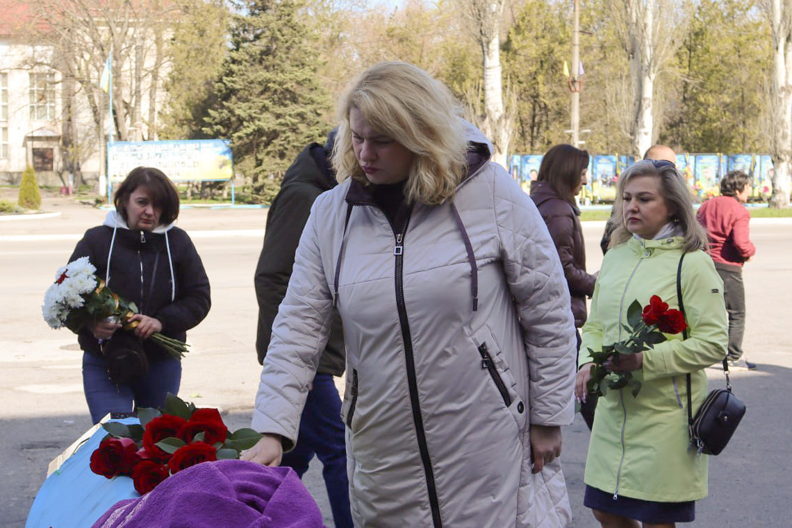 Світловодськ попрощався із захисником Андрієм Савком Світловодськ попрощався із захисником Андрієм Савком