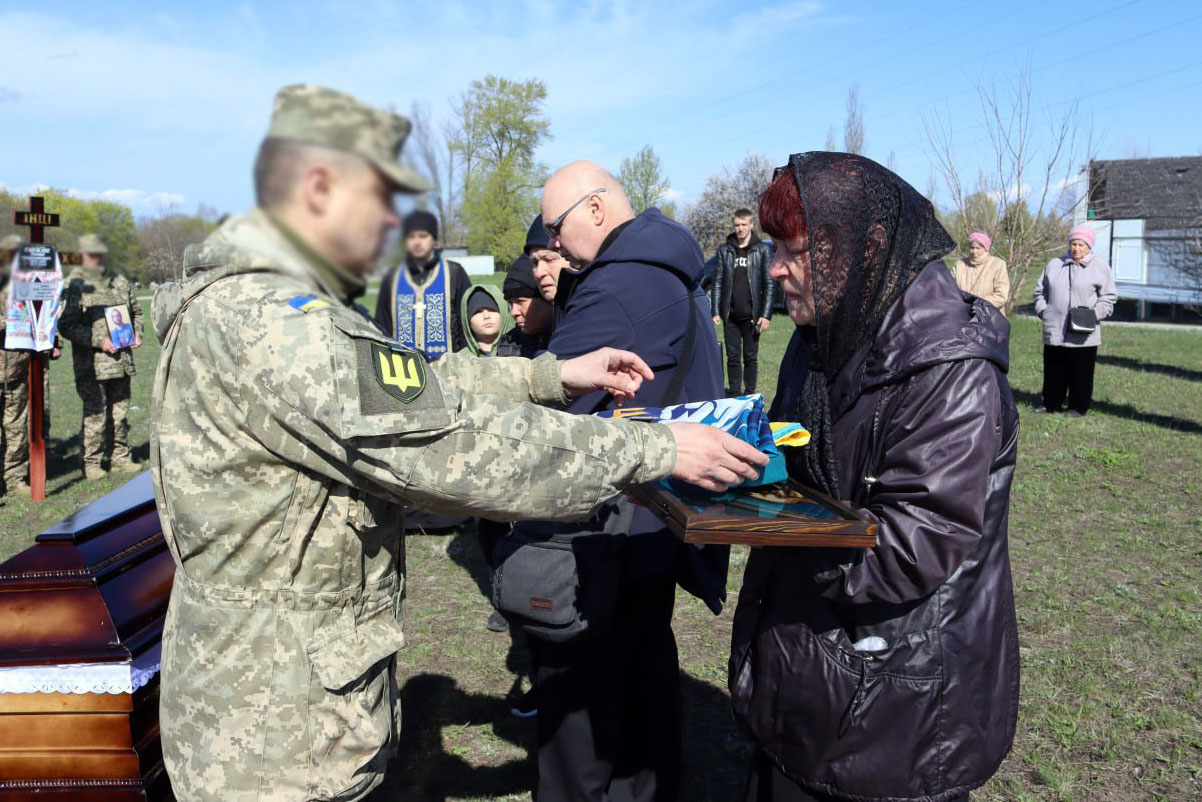Світловодськ попрощався із захисником Романом Гармашем