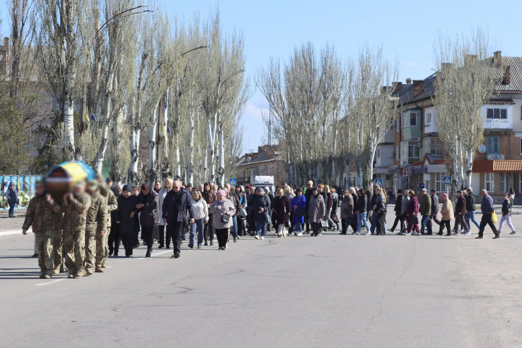 Світловодськ попрощався із захисником Романом Гармашем