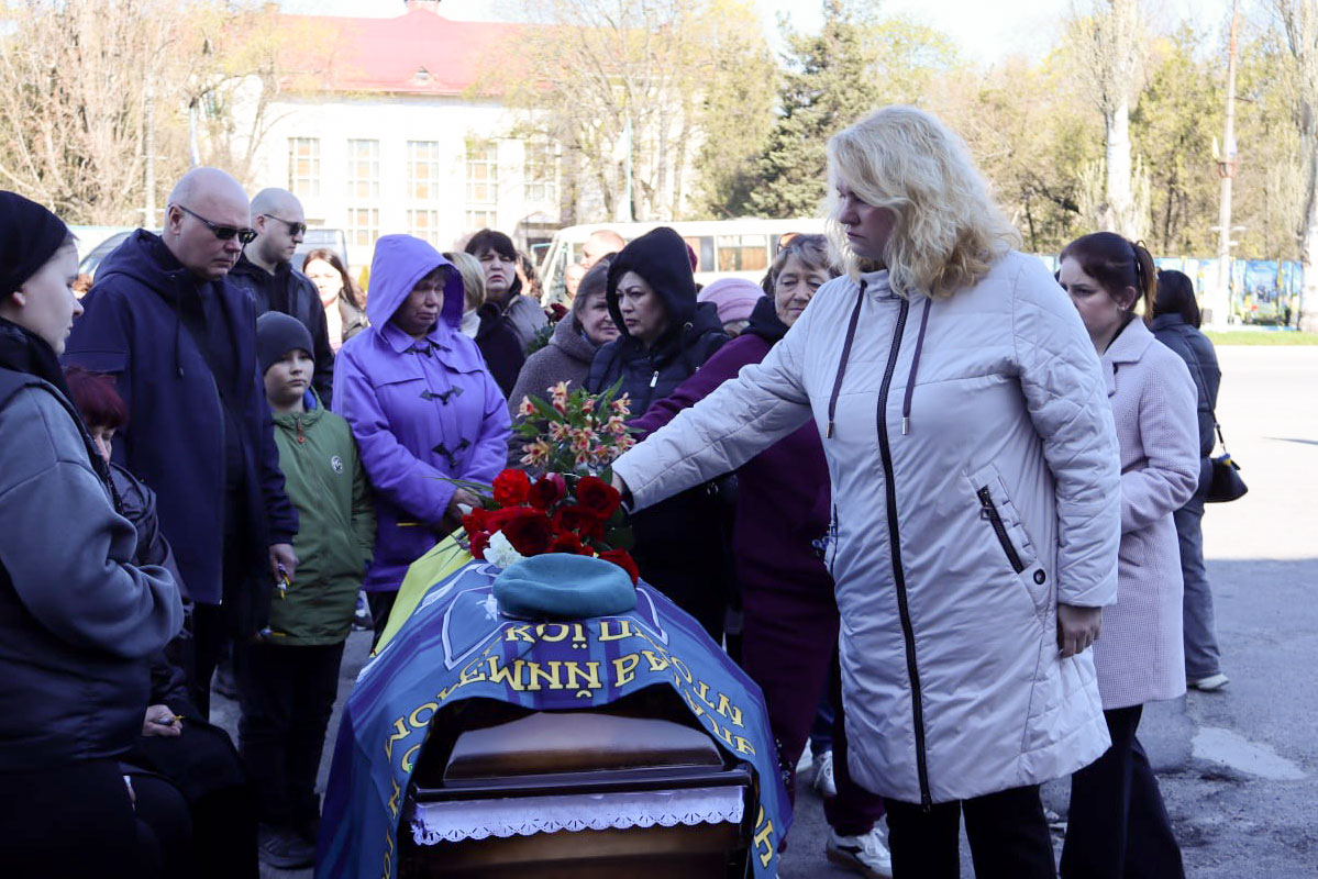 Світловодськ попрощався із захисником Романом Гармашем