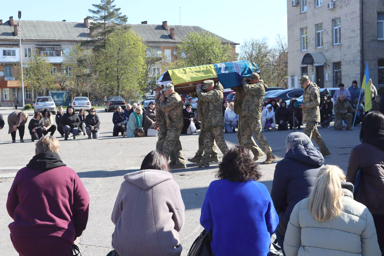 Світловодськ попрощався із захисником Романом Гармашем