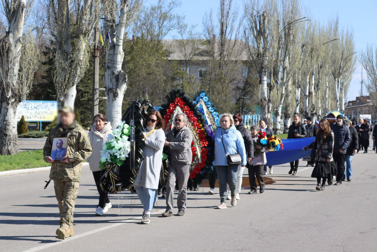 Світловодськ попрощався із захисником Романом Гармашем