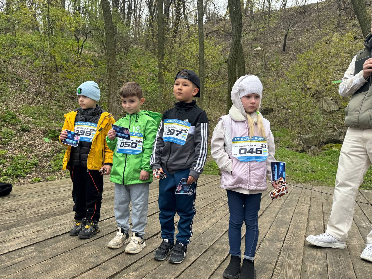 У Світловодську відбувся благодійний забіг на набережній