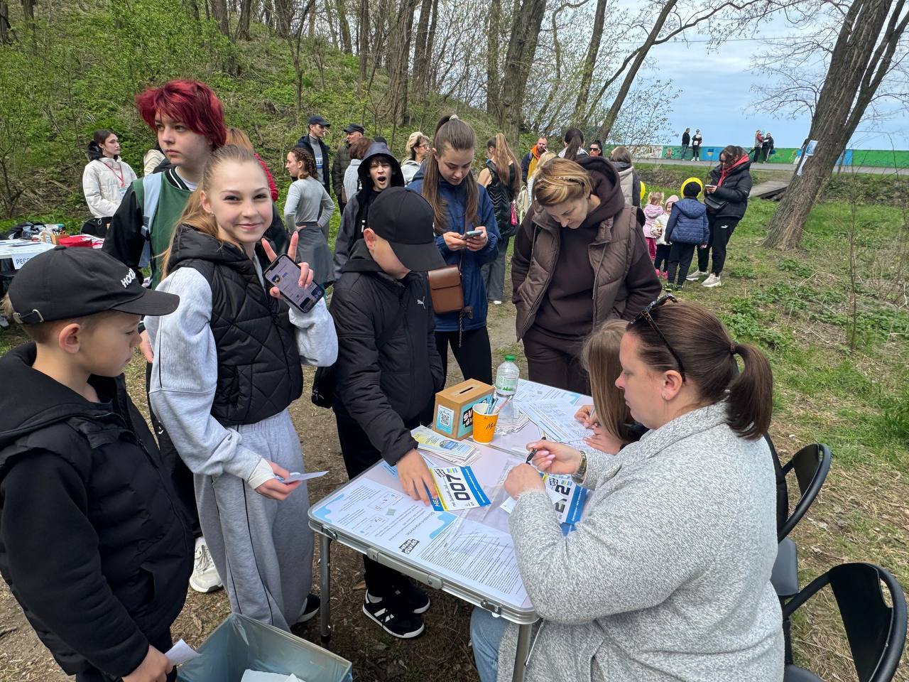 У Світловодську відбувся благодійний забіг на набережній