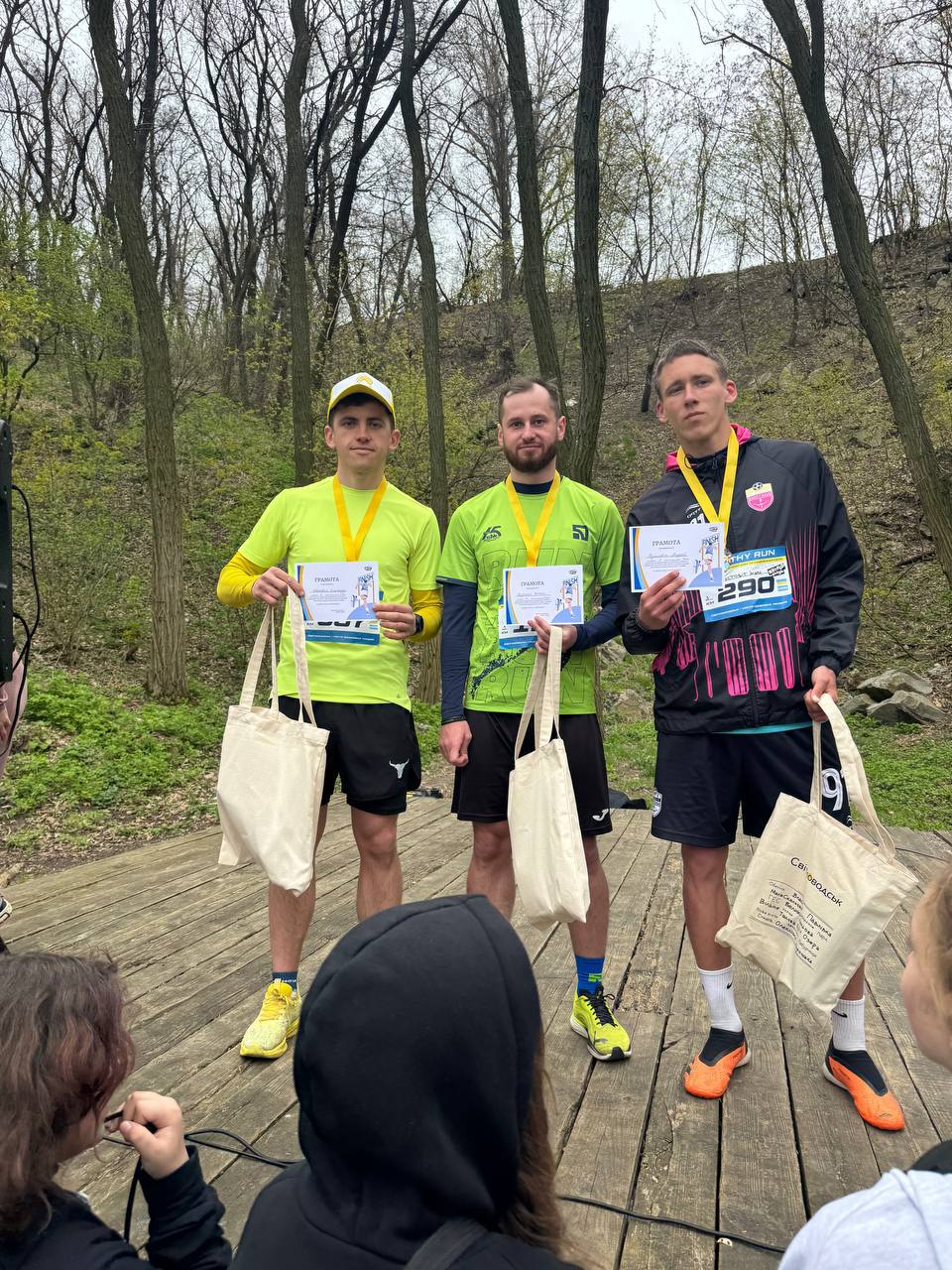 У Світловодську відбувся благодійний забіг на набережній