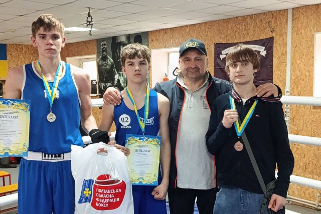 Боксери Світловодська здобули нагороди на першості Полтавської організації «Динамо»