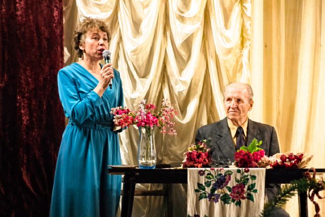 «Журавлина пісня» — Євгеній Дрьомін на ювілейному концерті Миколи Донця