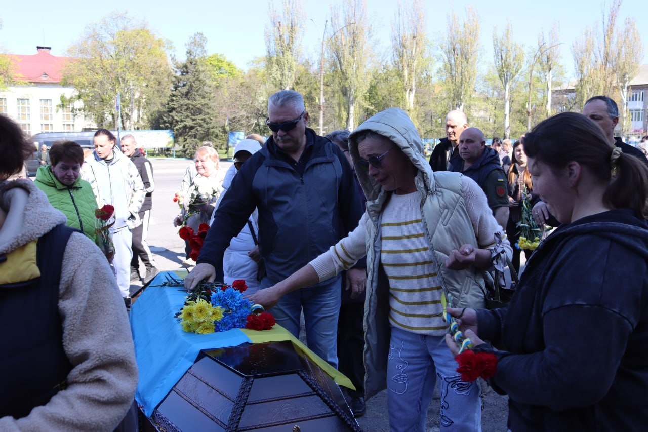 Світловодськ попрощався із захисником Костянтином Риженком