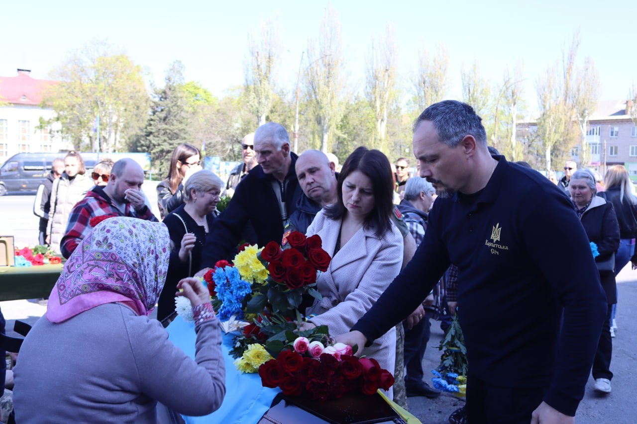 Світловодськ попрощався із захисником Костянтином Риженком
