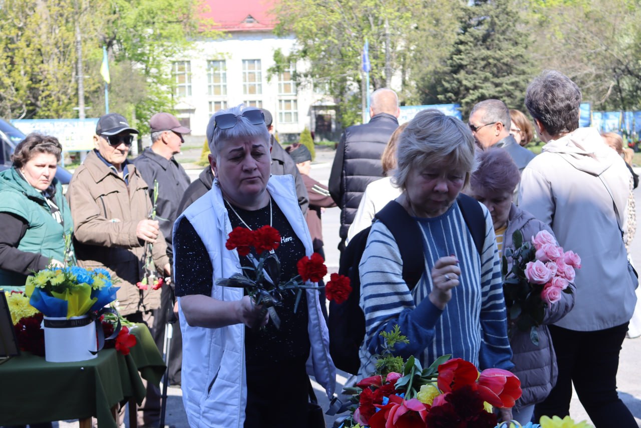 Світловодськ попрощався із захисником Олександром Одомічем