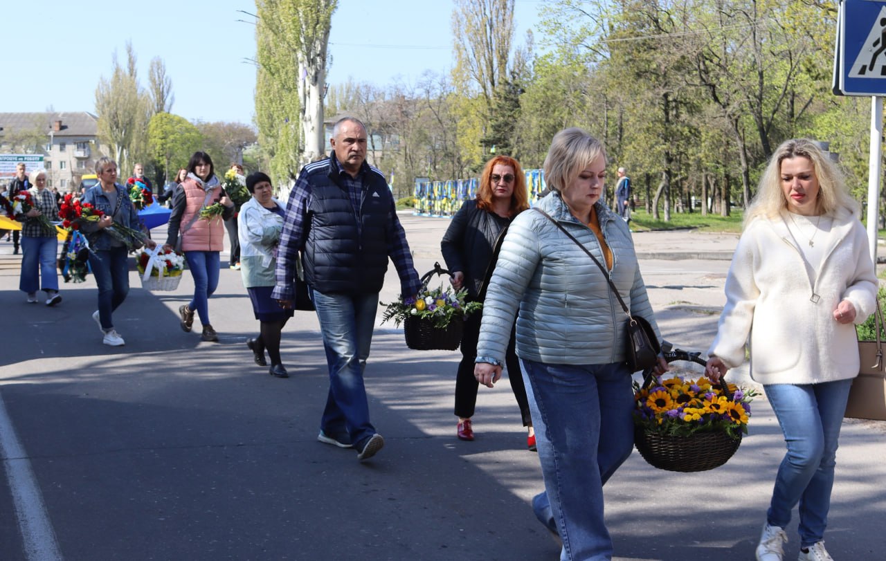 Світловодськ попрощався із захисником Олександром Одомічем