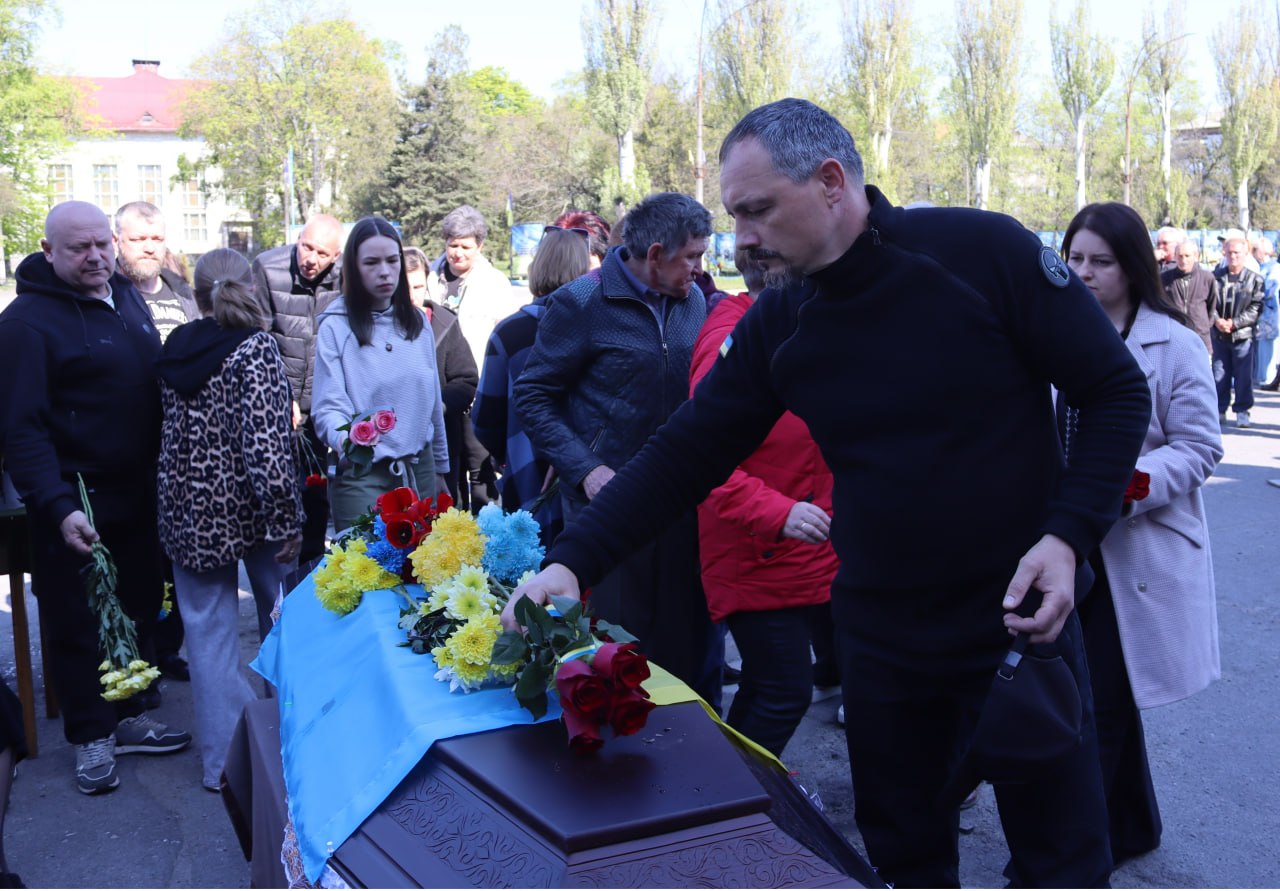 Світловодськ попрощався із захисником Олександром Одомічем