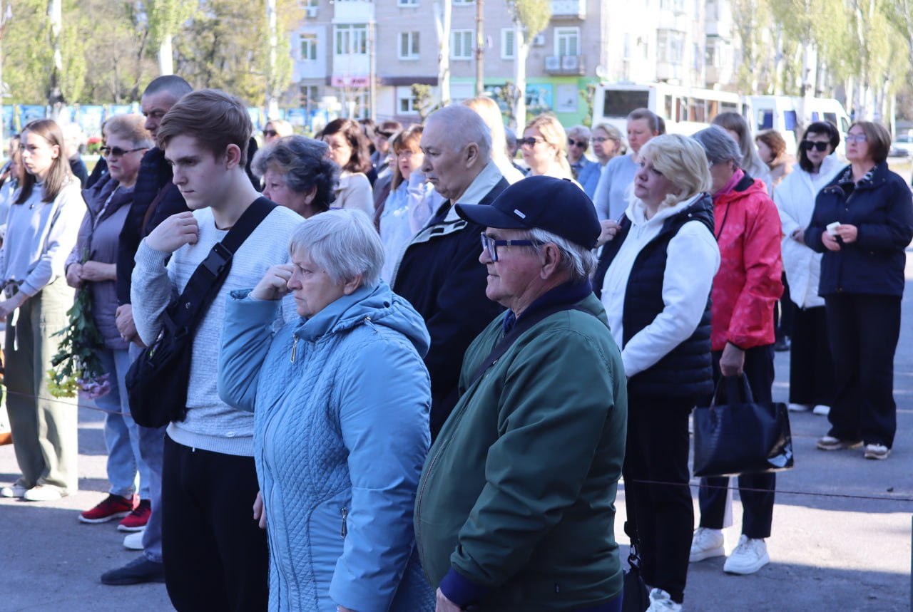 Світловодськ попрощався із захисником Олександром Одомічем