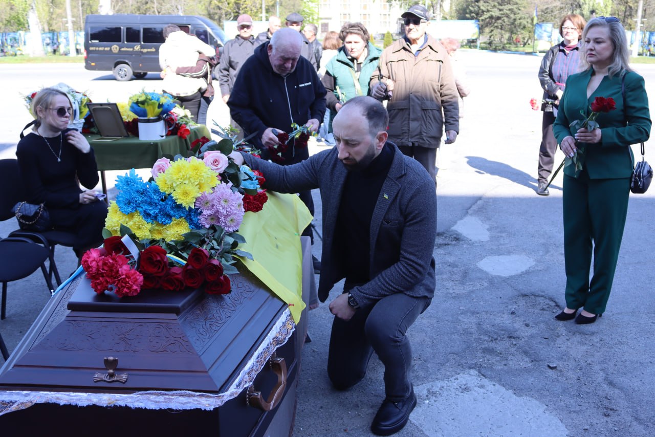 Світловодськ попрощався із захисником Олександром Одомічем