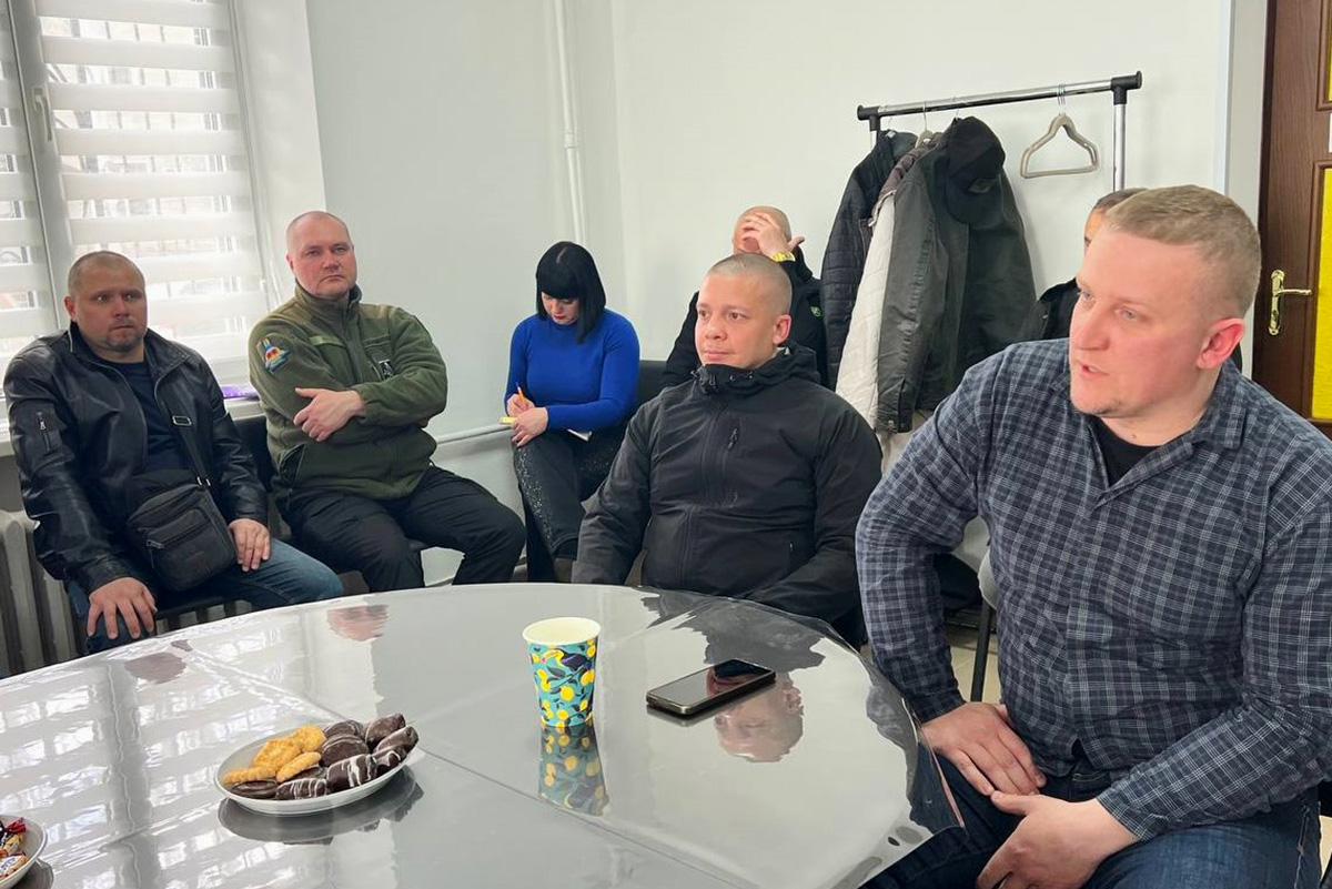Зустріч у центрі турботи «Я ветеран», 21 квітня Зустріч у центрі турботи «Я ветеран», 21 квітня